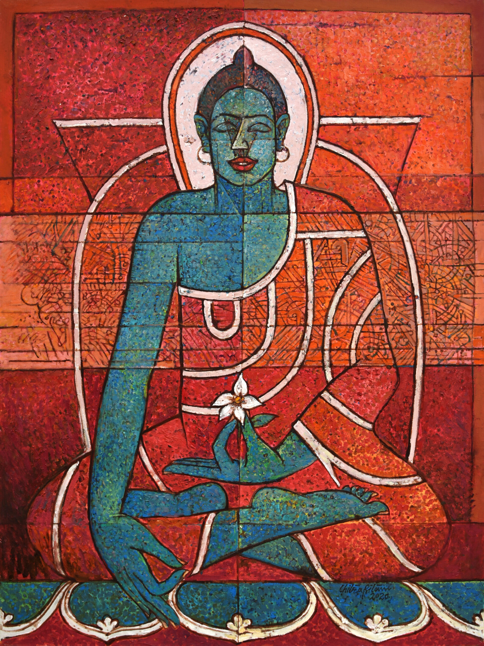 Transcendental-Meditation-of-Buddha